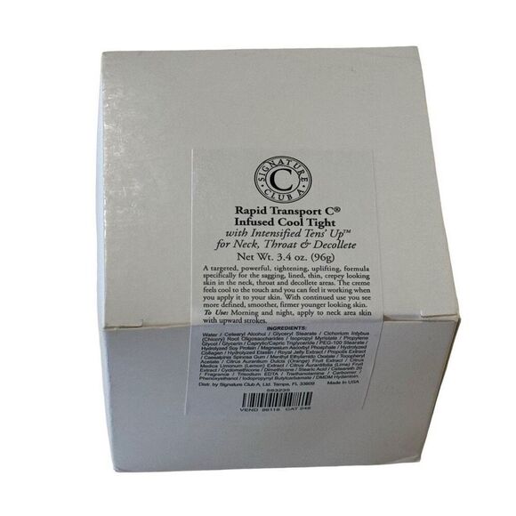 Signature Club A Rapid Transport C Infused Cool Tight w Tens Up For Neck 3.4 oz - Picture 1 of 4